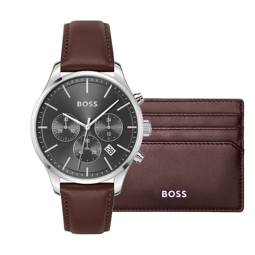 Оригинален Мъжки Часовник Hugo Boss Set 1570188