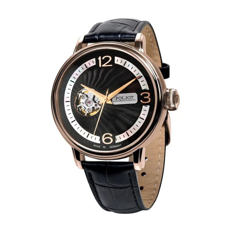 Оригинален Мъжки Часовник Poljot International Jaros Open Heart 38NH.4286813