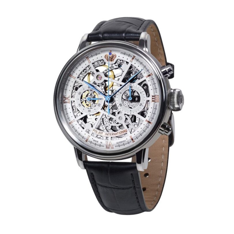 Оригинален Мъжки Часовник Poljot International Nicolai II 2901.194S011