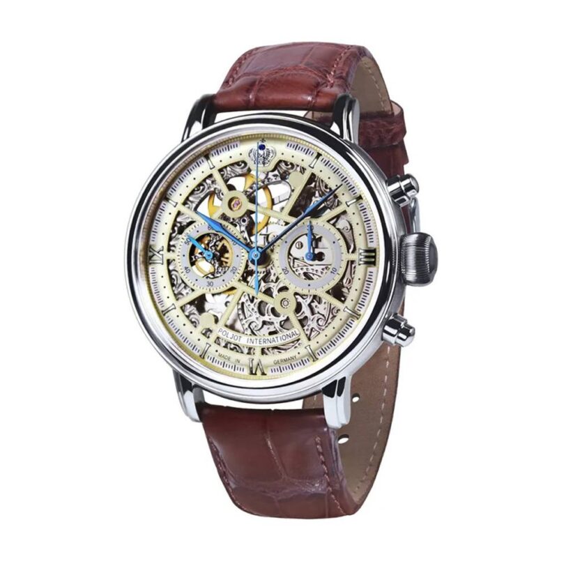 Оригинален Мъжки Часовник Poljot International Nicolai II 2901.194S012