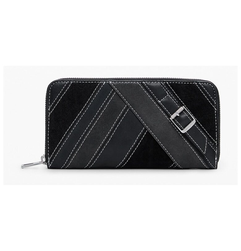 Черен дамски портфейл 25WAYP19 - Черен DESIGUAL