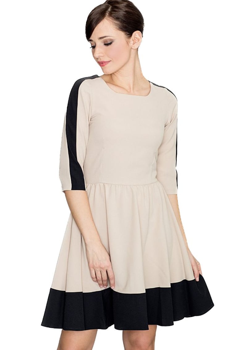 Черна дамска мини рокля Kadyvance K057 - Черен Lenitif