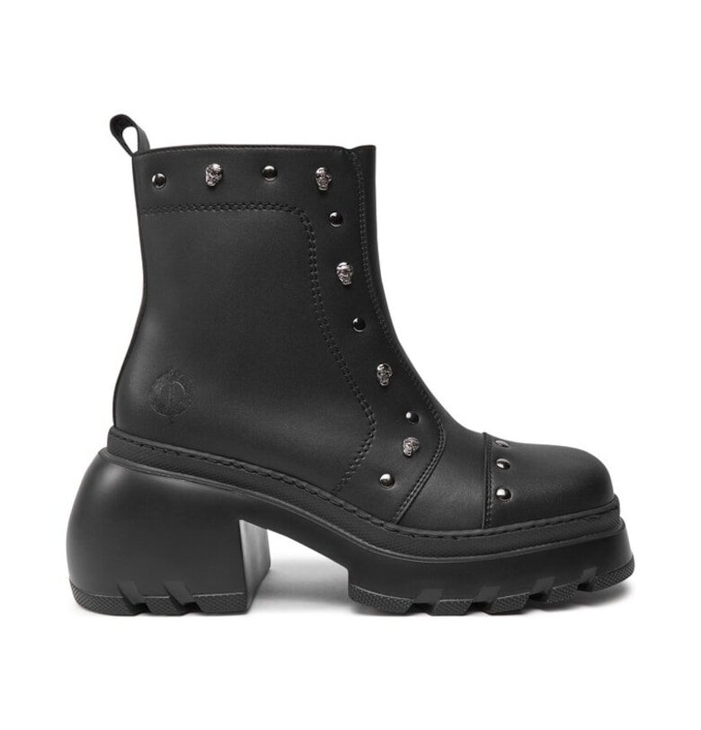 Черни ботуши Tatum -  Еко кожа Altercore