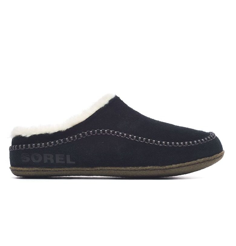 Чехли -  Nakiska Slide II - велур - Черен Sorel