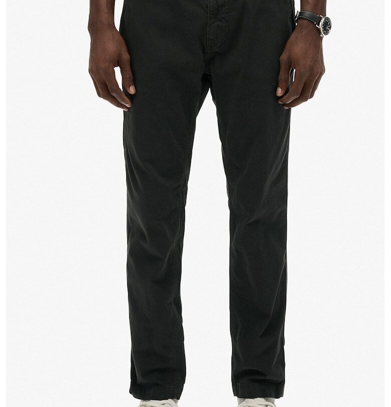 Чино Utility с права кройка - Tъмносив Superdry  Co