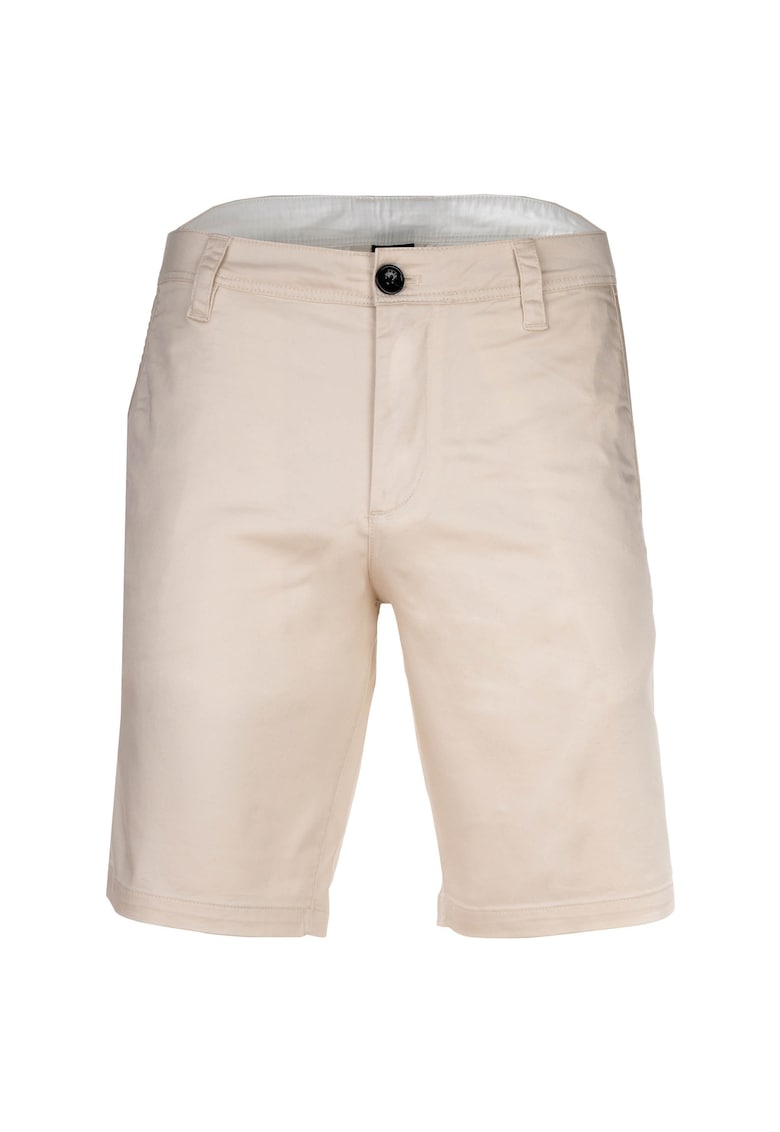 Чино бермуди със средновисока талия - Бежов ARMANI EXCHANGE
