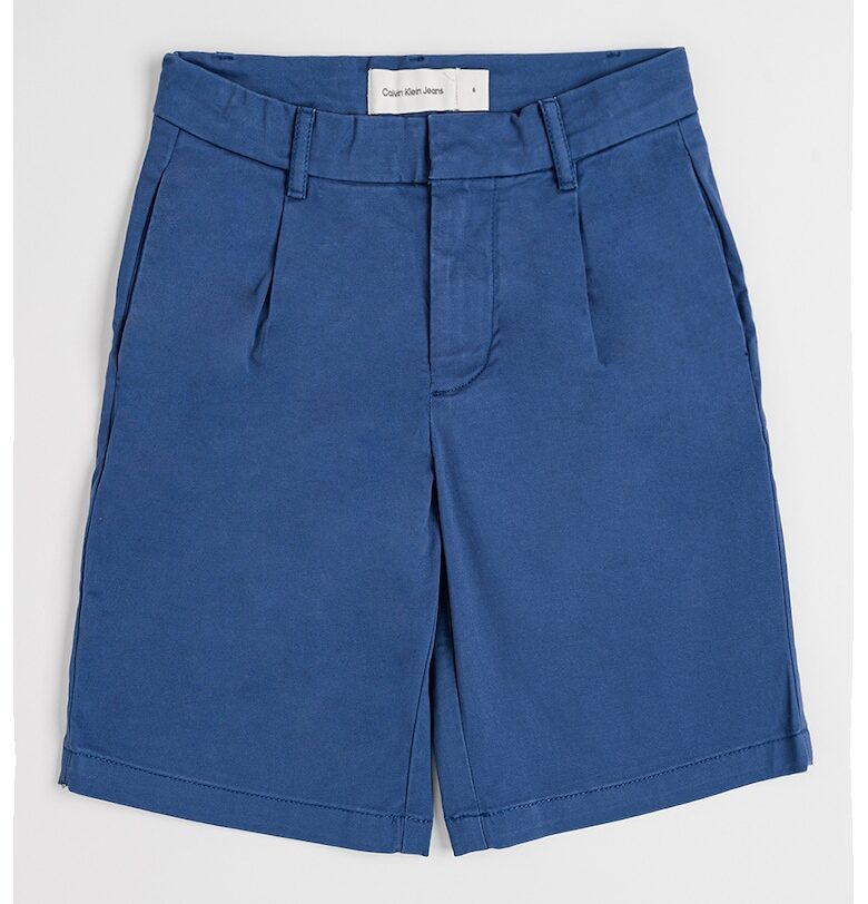 Чино със свободна кройка - Прашно синьо CALVIN KLEIN