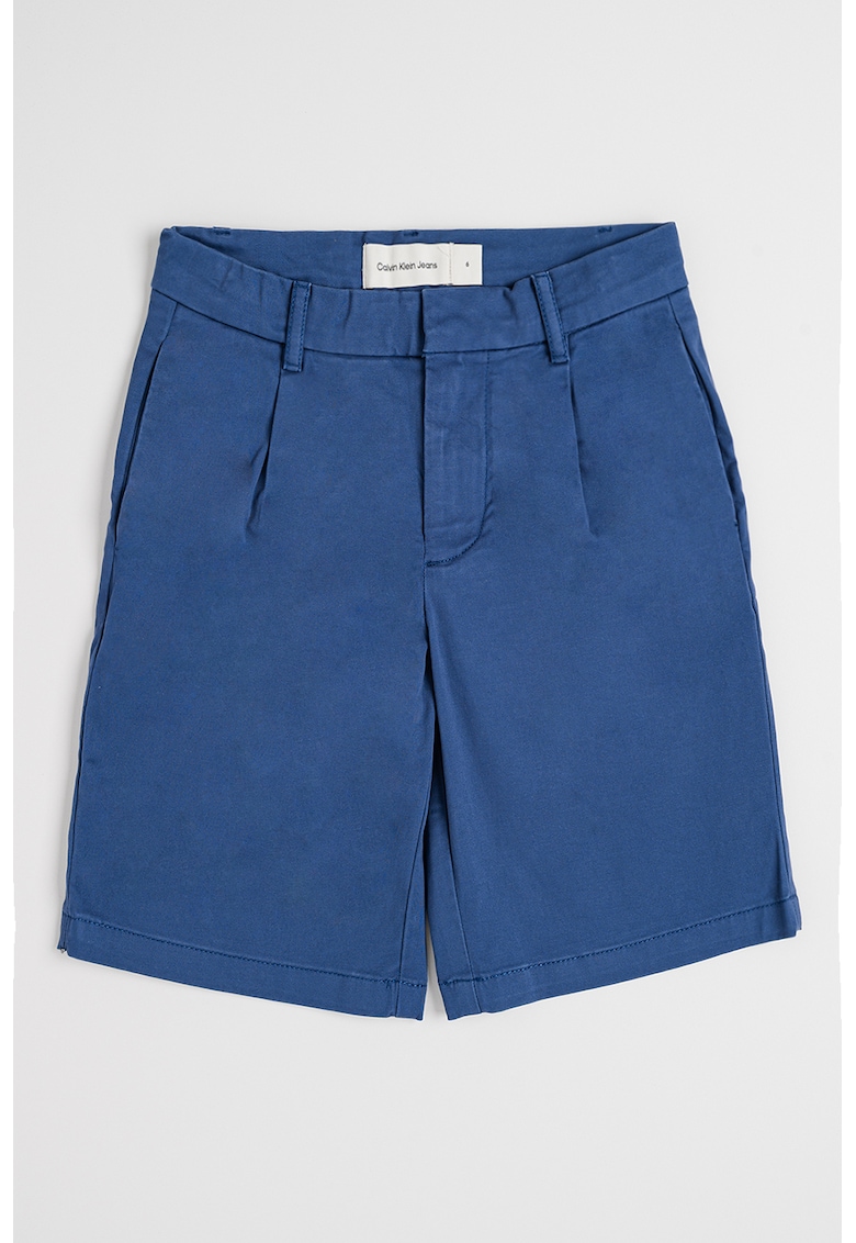 Чино със свободна кройка - Прашно синьо CALVIN KLEIN