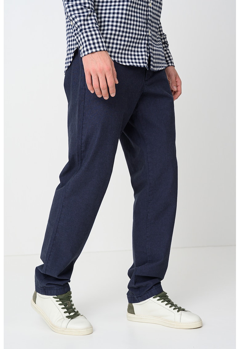 Чино със средна талия - Въглен сиво United Colors of Benetton