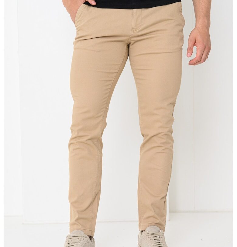 Чино със стандартна кройка - Бежов Scotch  Soda