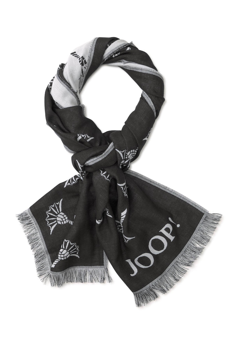 Шал Feris с модал и вълна - Черен Joop