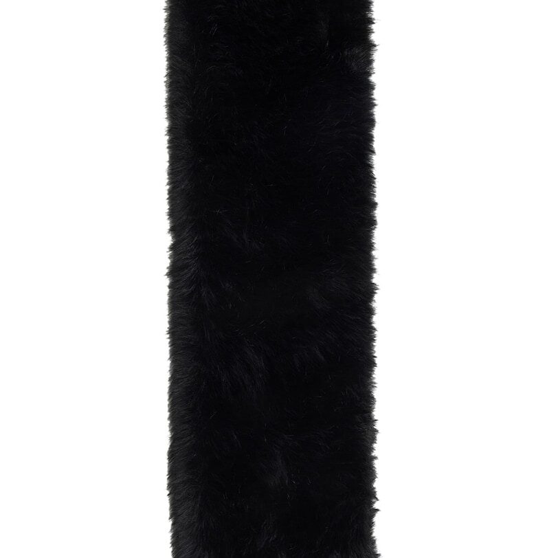 Шал от еко пух - Черен GUESS