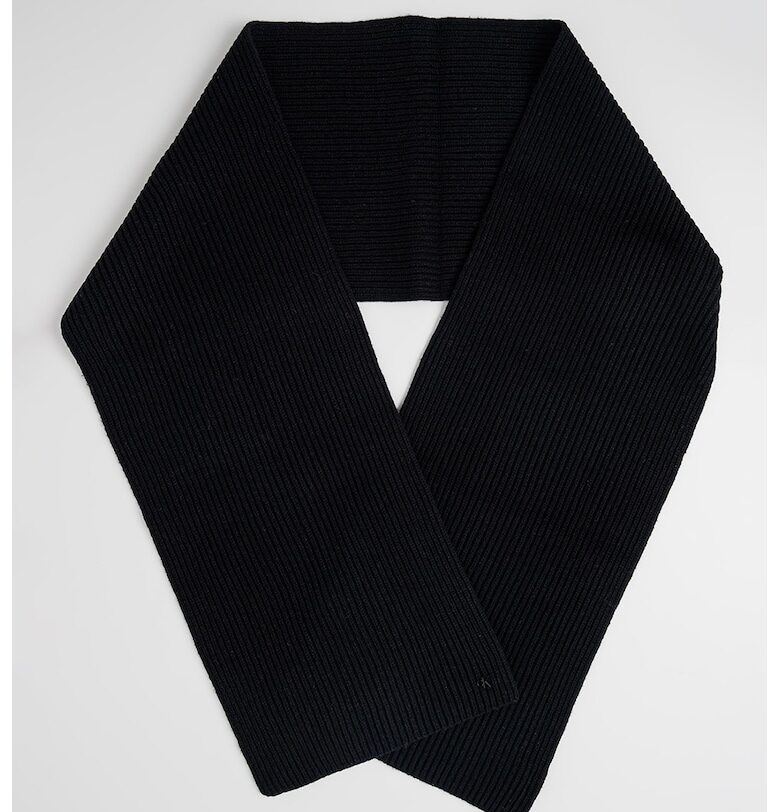 Шал с вълна - Черен CALVIN KLEIN