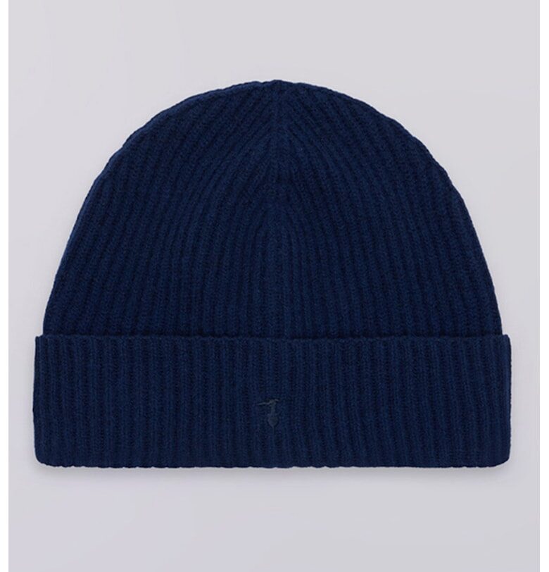 Шапка от вълна - Ултрамарин синьо Trussardi