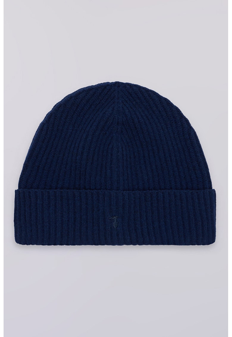 Шапка от вълна - Ултрамарин синьо Trussardi