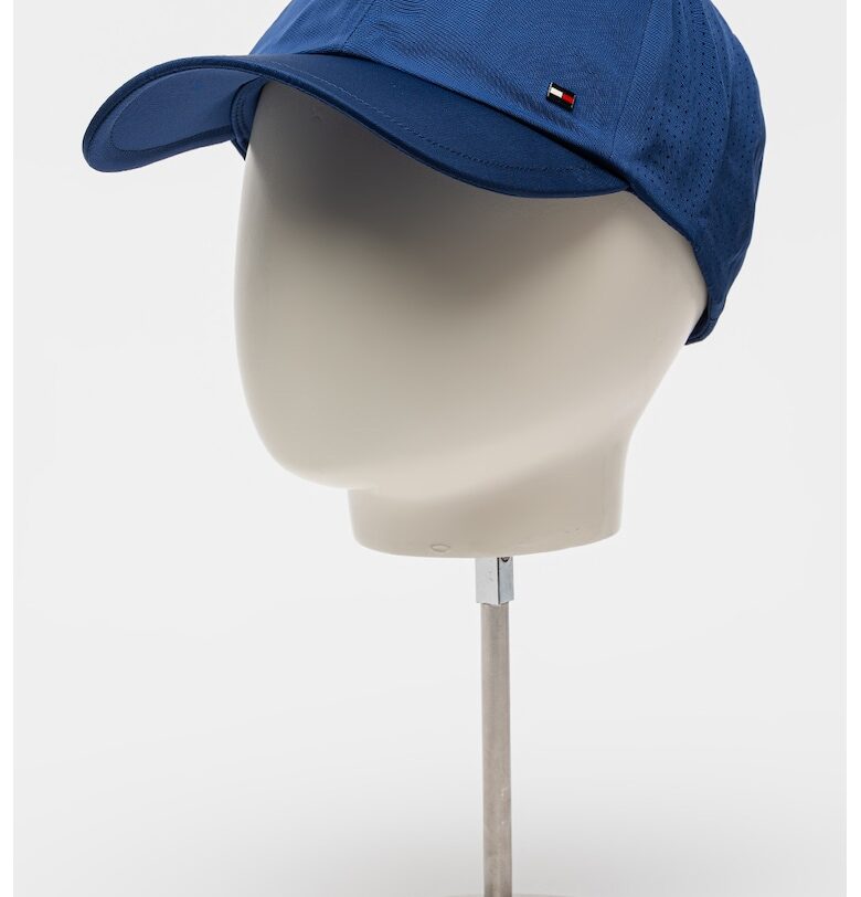 Шапка с лого - Индигово синьо Tommy Hilfiger