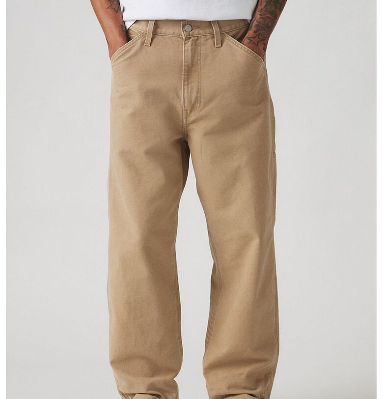 Широки дънки 568™ Carpenter - Бежов Levis