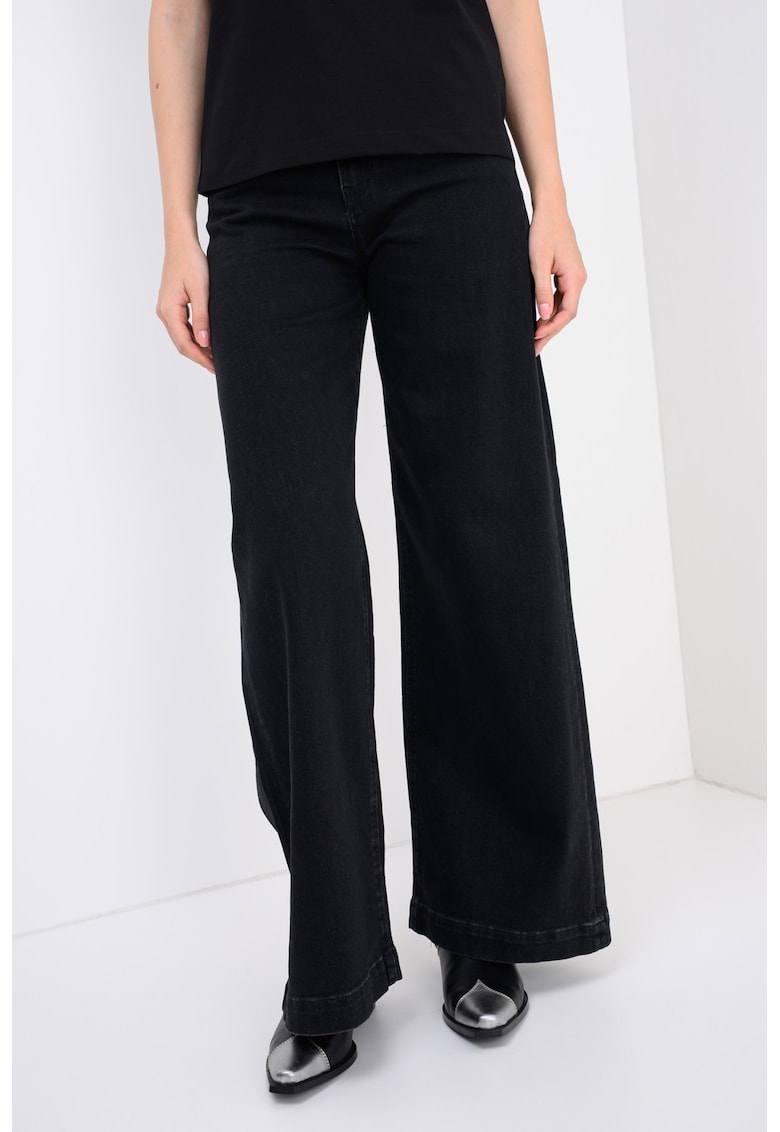 Широки дънки Bellagio - Черен GUESS