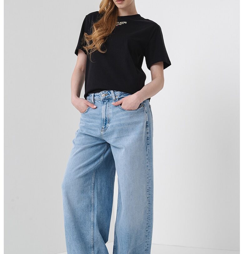 Широки дънки Charlie - Ледено синьо Tommy Jeans