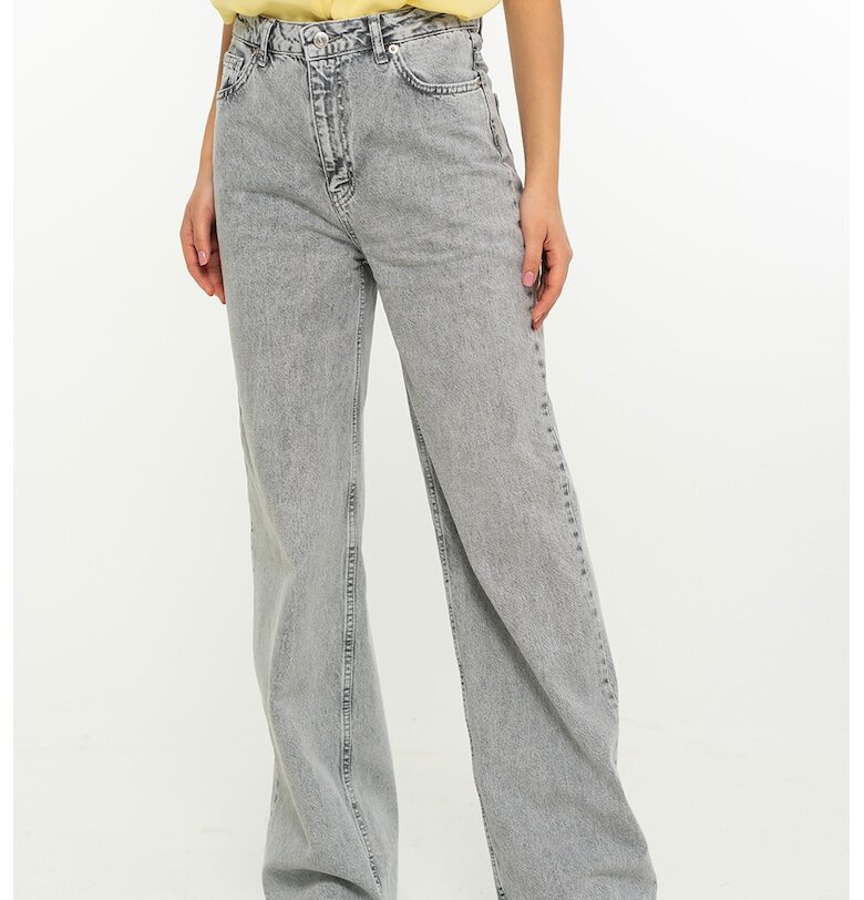 Широки дънки Dorina - Светло сив Hermosa