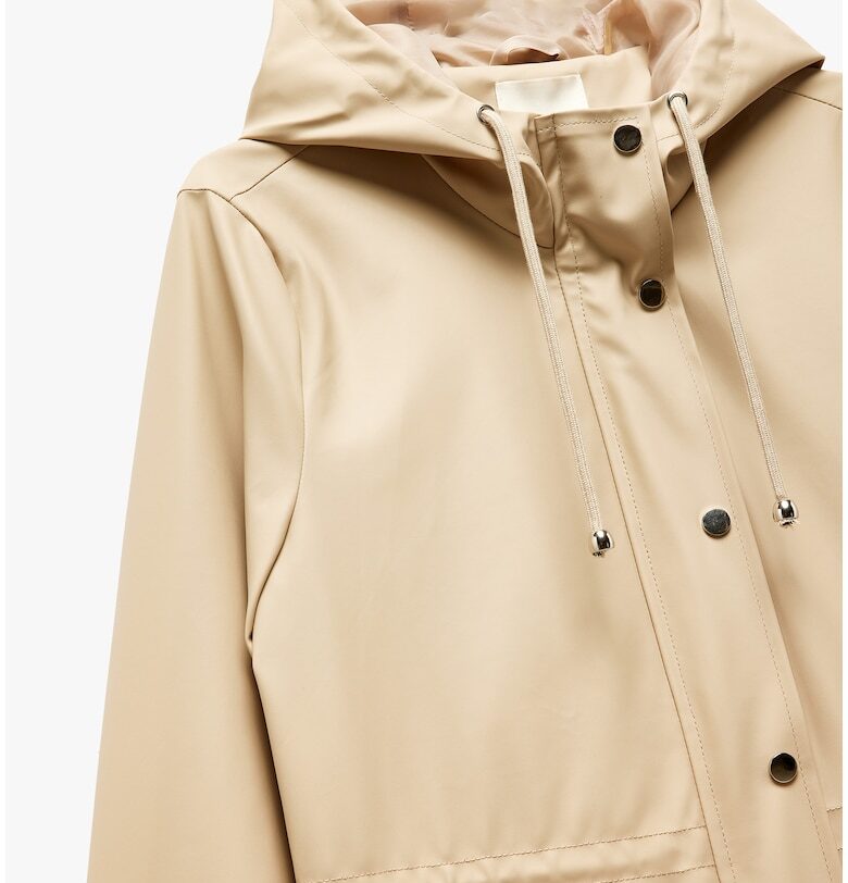 Шлифер от еко кожа - Бежов KOTON