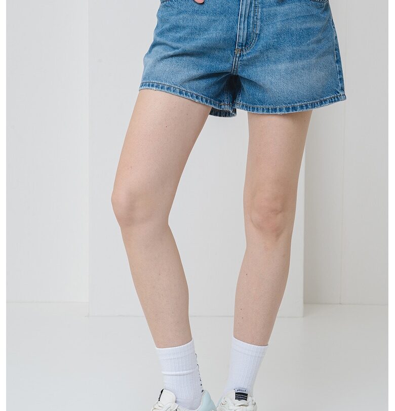 Шорти от деним с джобове - Син HUGO