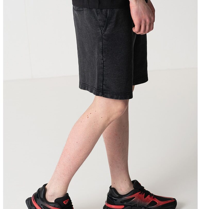 Шорти с връзка - Избеляло черно HUGO