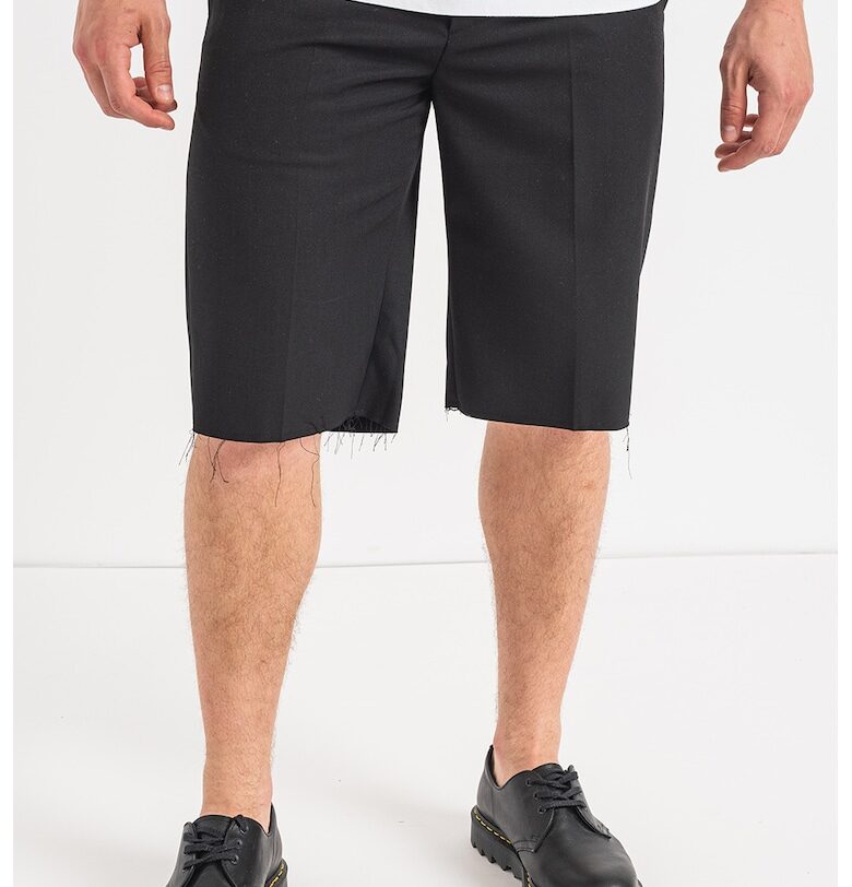Шорти с вълна с незавършен подгъв - Черен AllSaints