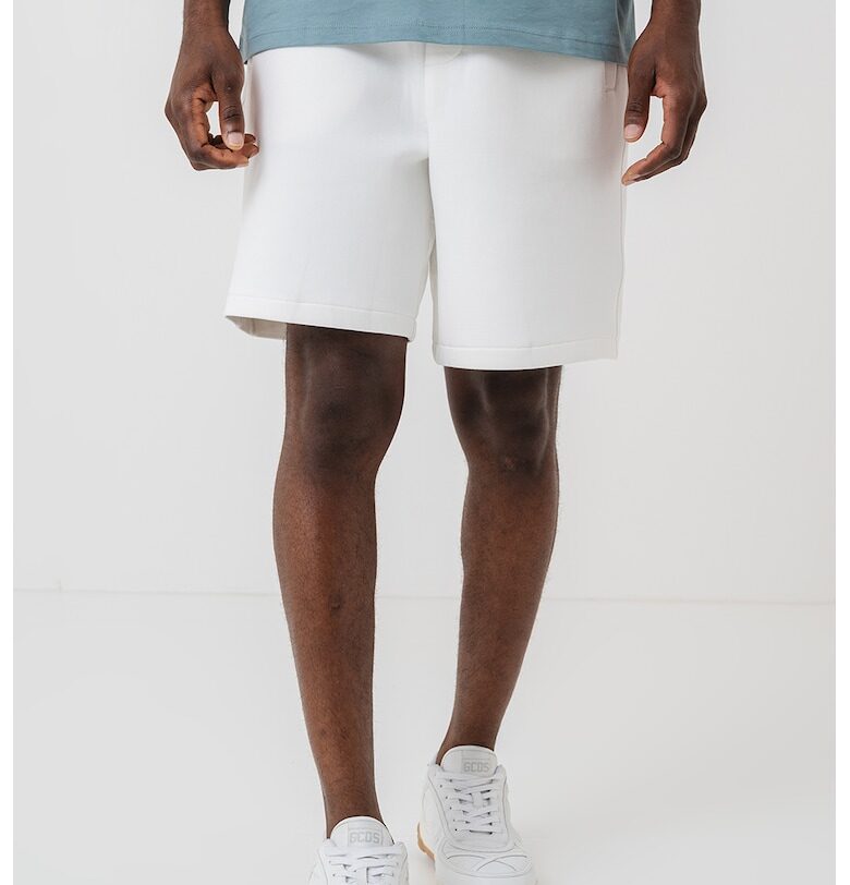 Шорти с миди талия - Бял ARMANI EXCHANGE