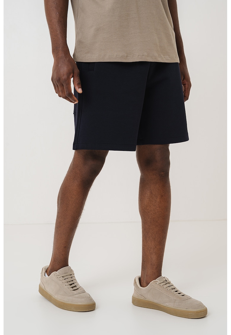 Шорти с миди талия - Ултрамарин синьо ARMANI EXCHANGE