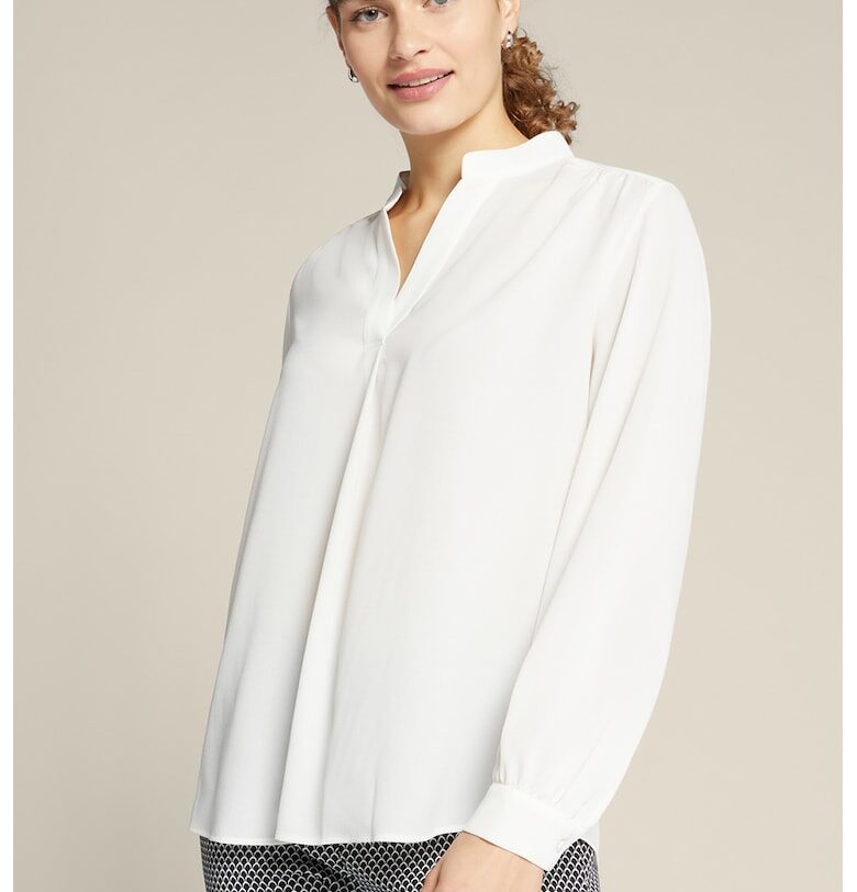 Шпиц блуза - Бял ELENA MIRO