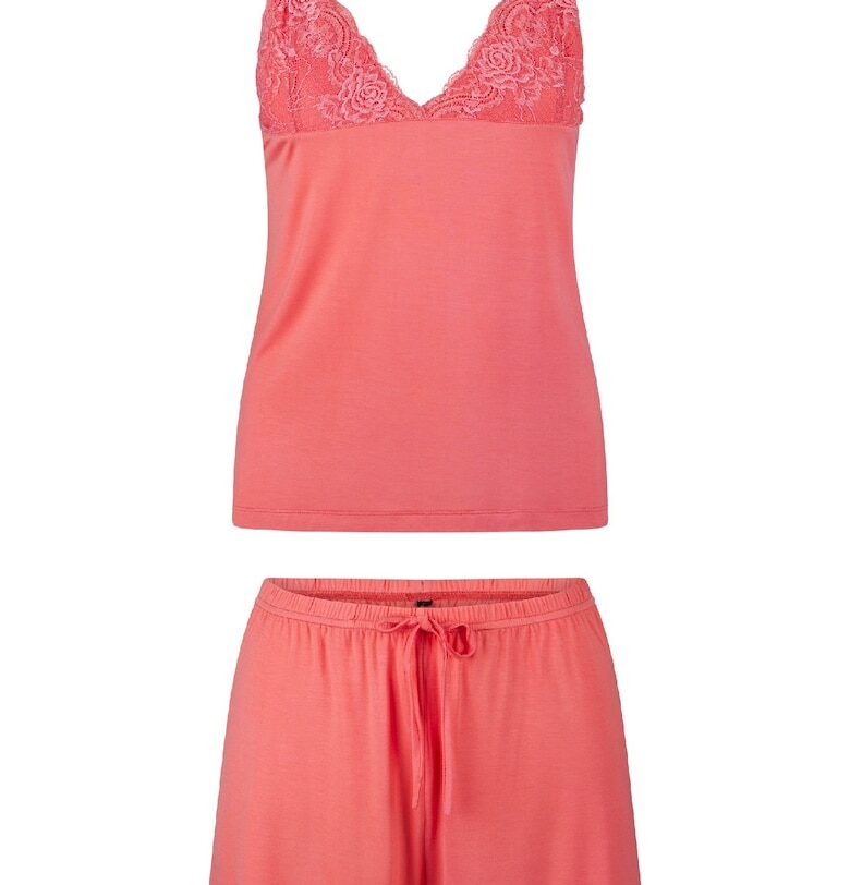 Шпиц пижама с дантела - Корал LingaDore