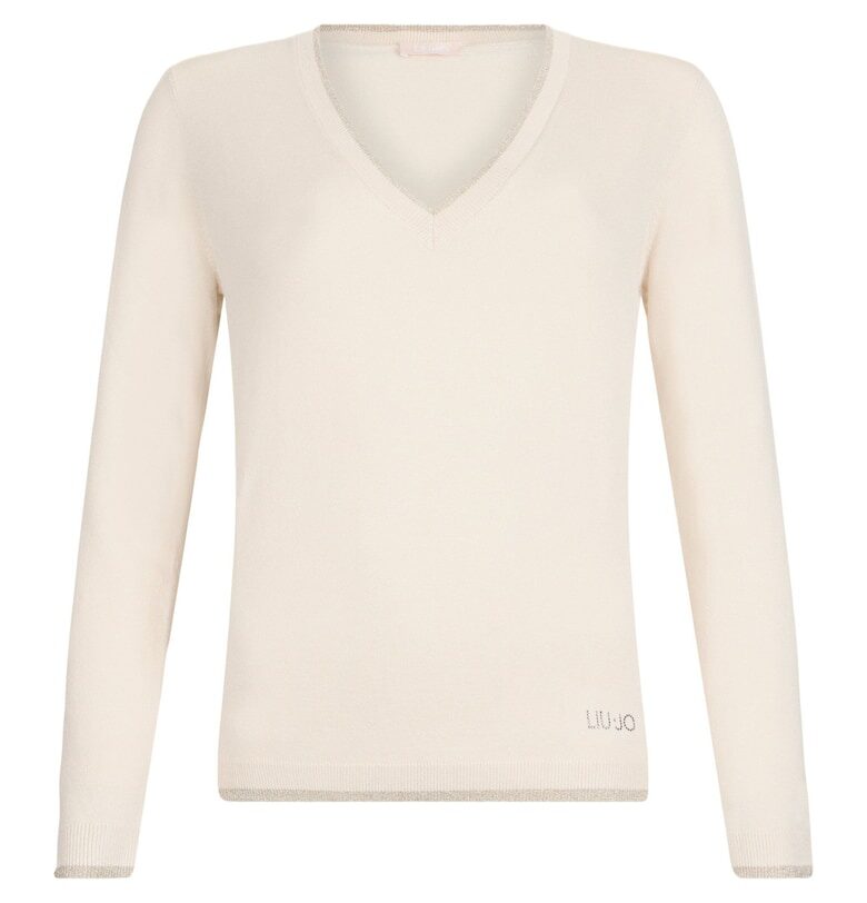 Шпиц пуловер - Светло бежово Liu Jo