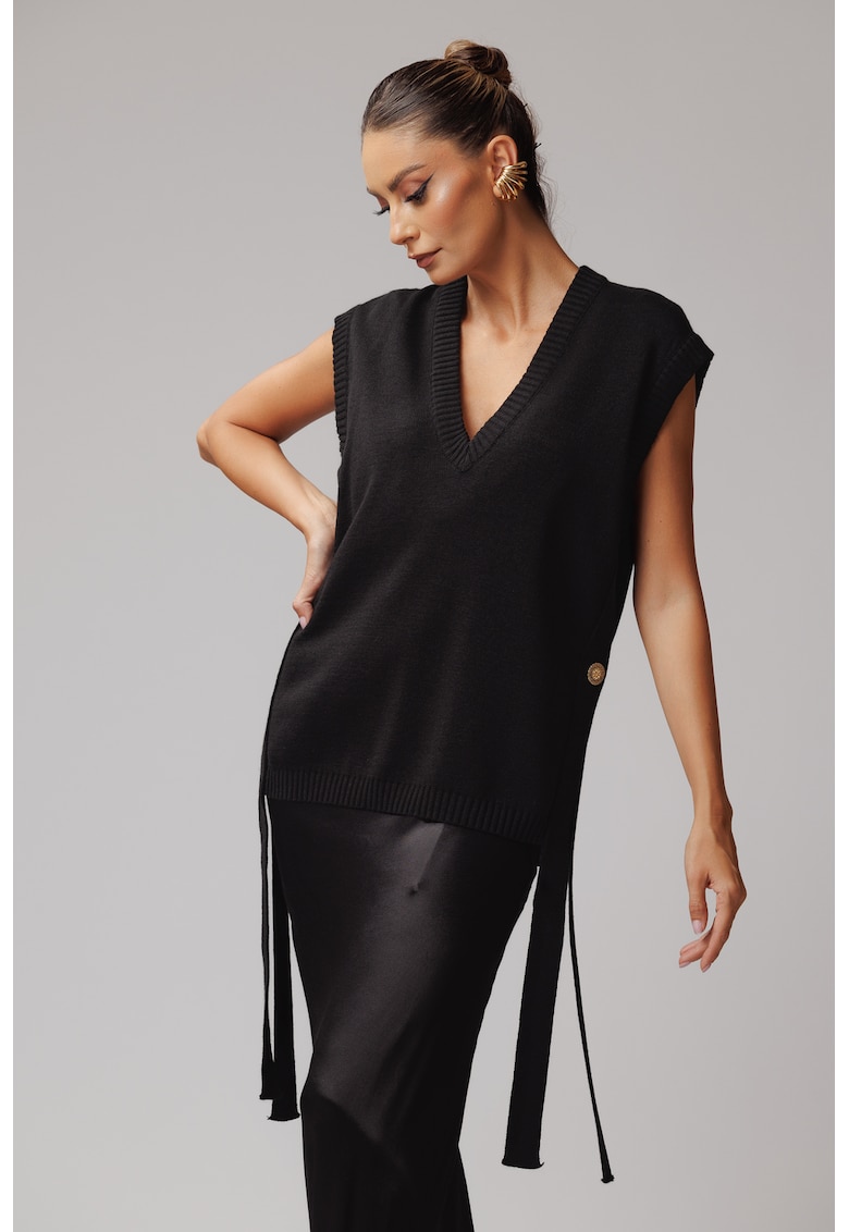 Шпиц пуловер без ръкави concept A trois