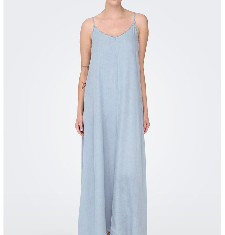 Шпиц рокля от лиосел Charis - Ледено синьо Only