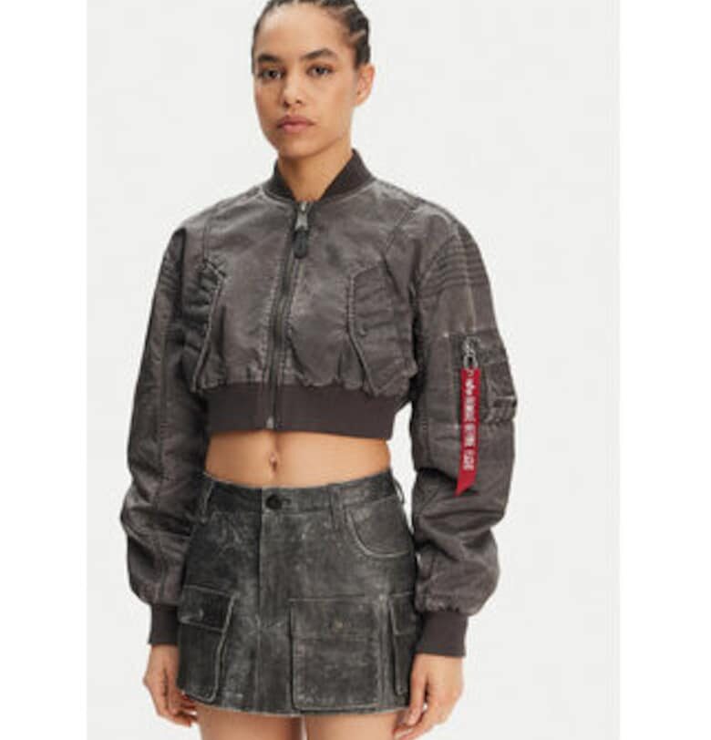 Яке  156002 684 GRI полиамид - сиво - Сив ALPHA INDUSTRIES