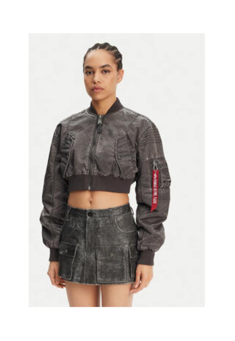 Яке 156002 684 GRI полиамид - сиво - Сив ALPHA INDUSTRIES