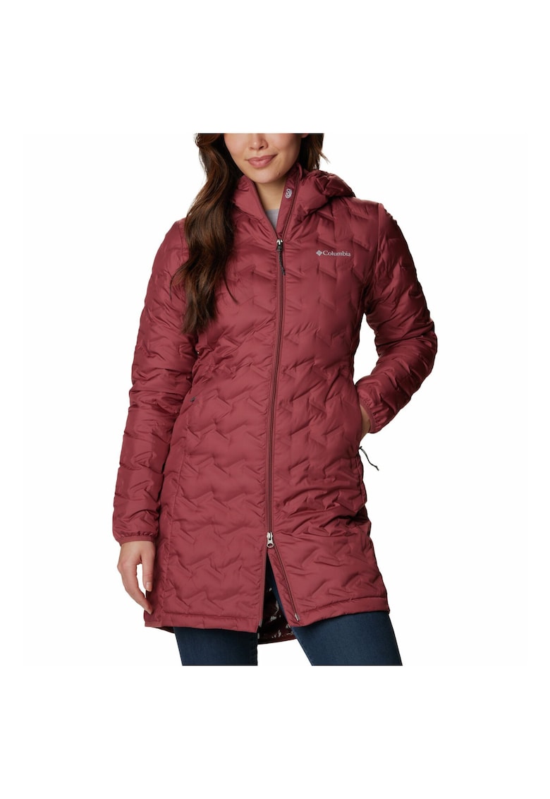 Яке Delta Ridge Long Down Jacket 1909251679 - Бордо Columbia