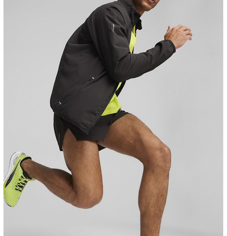 Яке Elite Ultraweave за бягане с джобове - Черен Puma