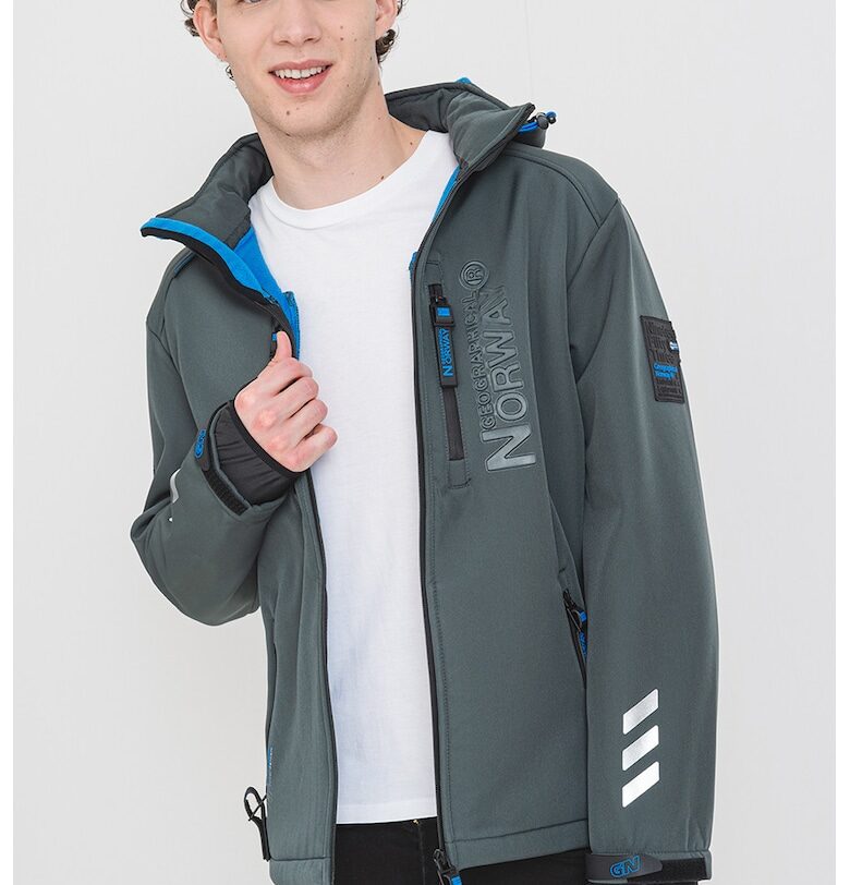 Яке Richywood с джобове - Пепеляво сиво Geographical Norway