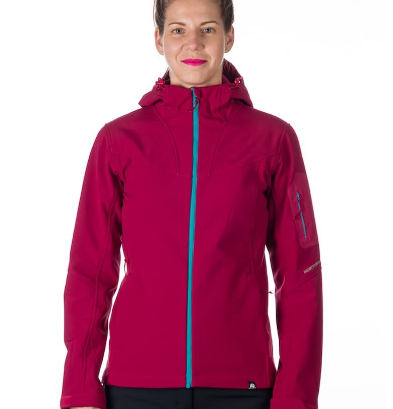 Яке Softshell с регулируема качулка - Малина NORTHFINDER