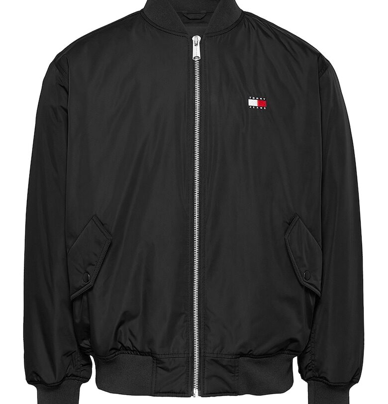 Яке бомбър с цип - Черен Tommy Jeans