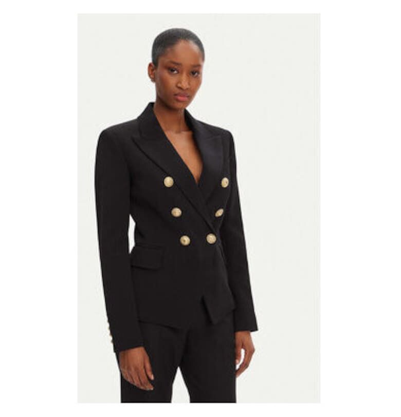 Яке за дами  DF1SG008VB00 - Вискоза - 34 EU - Черно Balmain