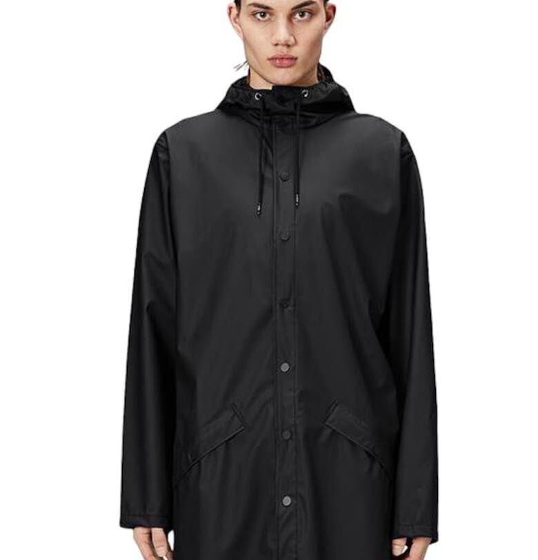 Яке за дъжд  12020-01 - полиестер - водоустойчиво - ветроустойчиво - черно - Rains