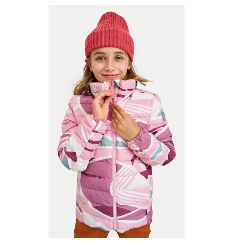 Яке за момиче -  304640025 - Рециклиран полиестер - Розово - Розово Reima