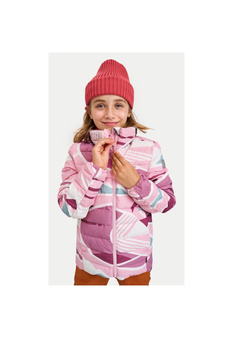 Яке за момиче - 304640025 - Рециклиран полиестер - Розово - Розово Reima