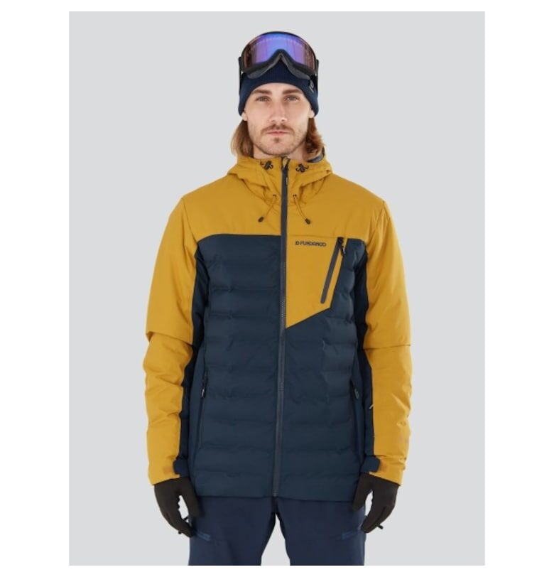 Яке за ски или сноуборд  Fairfield Padded Jacket - мъжко - Жълт Fundango