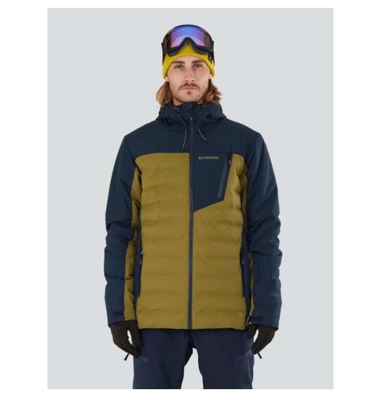 Яке за ски или сноуборд  Fairfield Padded Jacket - мъжко - Тъмносин Fundango