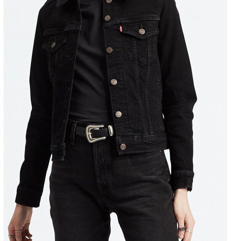 Яке от деним Original Trucker - Черен/Сребрист Levis