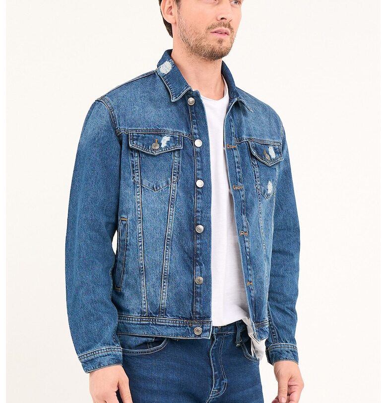 Яке от деним с джобове - Тъмносин Lee Cooper